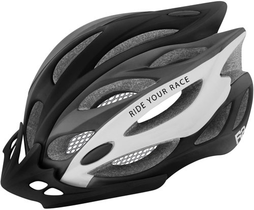R2 WIND ATH01A1 black / white size M - Bike Helmet - Main image