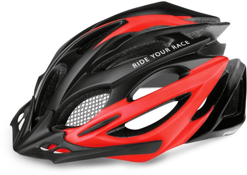 R2 PRO-TEC ATH02A3 Black / Red Size L - Bike Helmet - Main image