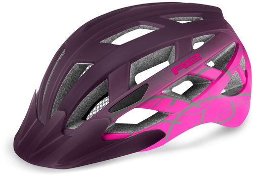 R2 LUMEN ATH18N Violet/Pink size M - Bike Helmet - Main image