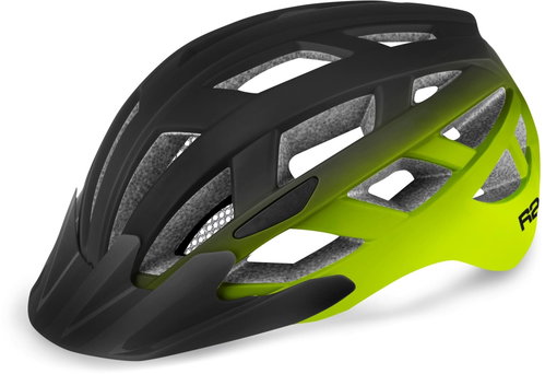 R2 LUMEN ATH18P Black/Yellow size M - Bike Helmet - Main image