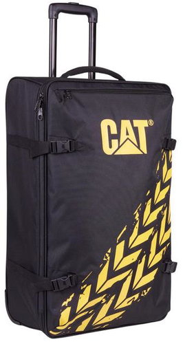 Caterpillar Suitcase Track 71 cm, L - black and yellow - Suitcase - Main image