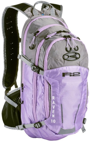 R2 Raven lilac purple, black - Backpack - Main image