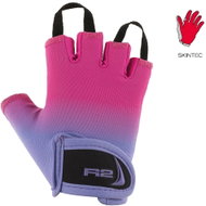 R2 Wax pink, purple ATR08A8/4Y - Cycling Gloves