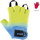 Neon yellow, blue
