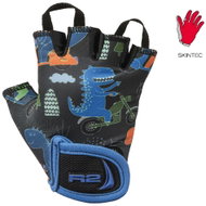 R2 Wax black, blue ATR08A11/4Y - Cycling Gloves