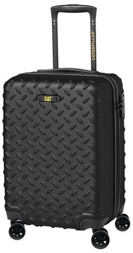 Caterpillar Industrial Plate Suitcase Black - Suitcase - Main image