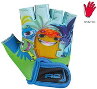 R2 Wax green, blue ATR08A12/3Y - Cycling Gloves