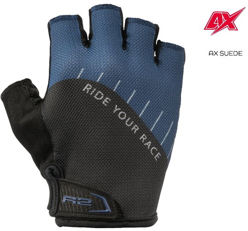 R2 Vouk black, blue ATR19W/XL - Cycling Gloves - Main image