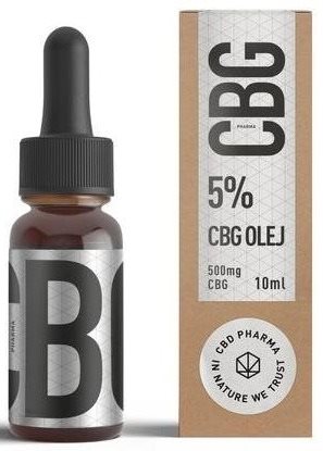 CBD Pharma CBG oil 5% 10ml - CBG - Main image