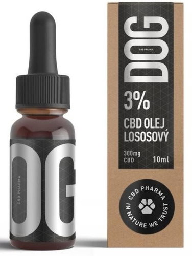 CBD Pharma CBD for dogs 3% in salmon oil 10ml - CBD - Main image