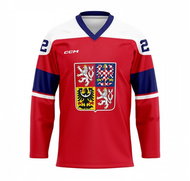 CCM Olympic jersey without ads red Pastrňák L - Jersey