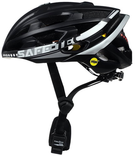 Varnet Safe-Tec TYR 3 Black-Silver S (53cm - 55cm) - Bike Helmet - Main image