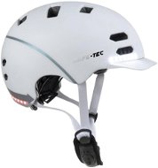 Varnet Safe-Tec SK8 White L (58 cm – 61 cm) - Prilba na bicykel