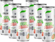 Celsius - Kiwi Guava - 6 x 355 ml - Sportovní nápoj
