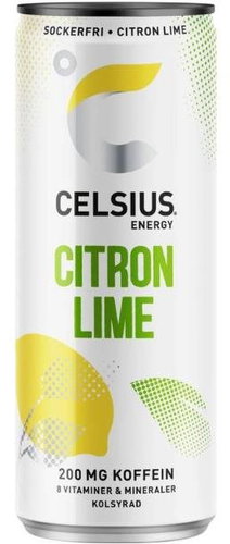 Celsius Lemon Lime - Lemon Lime - 355 ml - Sports Drink - Main image