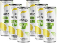 Celsius Lemon Lime - Citron Limetka - 6 x 355 ml - Sportovní nápoj