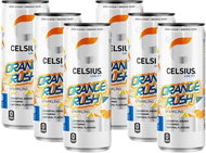 Celsius Orange Rush - Orange - 6 x 355 ml - Sports Drink
