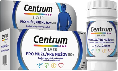 Centrum Multivitamin for men 50+, 90 tablets - Multivitamin - Main image
