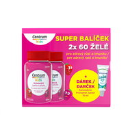 Centrum Kids Gummies multivitamin raspberry and strawberry jelly 2x 60 pcs - Multivitamin