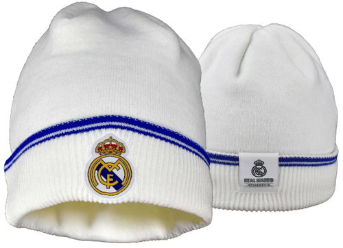 Fan-shop cap REAL MADRID No1 white - Winter Hat - Main image