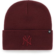 47 Brand men's New York Yankees MLB Haymaker '47 cuff knit winter hat in dark maroon - Winter Hat