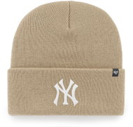 47 Brand Men's New York Yankees MLB Haymaker Cuff Knit Beanie Beige/Khaki - Winter Hat