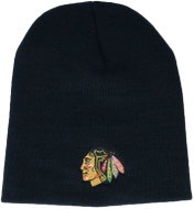 American Needle men's winter hat Chicago Blackhawks NHL Cuffless Knit Black - Winter Hat