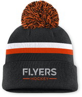 Fanatics Women's Philadelphia Flyers NHL Authentic Pro W/Cap Cuffed Pom Beanie - Winter Hat