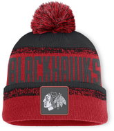 Fanatics Men's Chicago Blackhawks NHL Thrive Cuffed Pom Beanie - Winter Hat