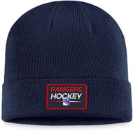 Fanatics Men's New York Rangers NHL Authentic Pro Prime Cuffed Beanie - Winter Hat