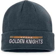 Fanatics Vegas Golden Knights NHL Authentic Pro Game & Train Cuffed Knit men's winter hat – black - Winter Hat
