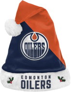Foco Pánská zimní čepice Edmonton Oilers NHL Colorblock Santa Hat - Zimní čepice