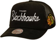 Mitchell & Ness Chicago Blackhawks NHL Head Coach Trucker men's cap - Baseball Cap