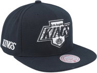 Mitchell & Ness Men's Los Angeles Kings NHL Evergreen Black White Snapback Vntg cap - Baseball Cap