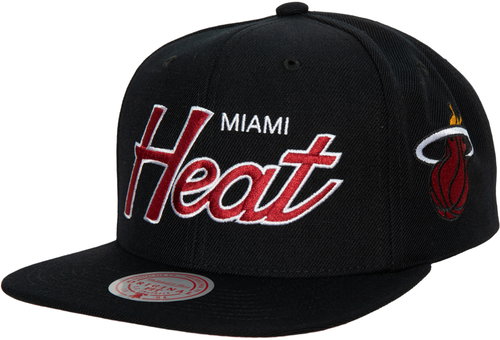 Mitchell & Ness Miami Heat NBA Team Script 2.0 Snapback cap for men - Baseball Cap - Main image