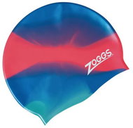 Mares Swim Cap Jr Silicone Cap Multi Colour Blue and Red - Bathing Cap