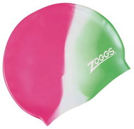 Mares Swim Cap Jr Silicone Cap Multi Colour pink and green - Bathing Cap