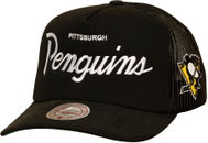 Mitchell & Ness Pittsburgh Penguins NHL Head Coach Trucker men's cap - Baseball Cap