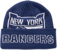 Mitchell & Ness Men's Winter Beanie New York Rangers NHL K. O. Knit Vntg Rangers - Winter Hat