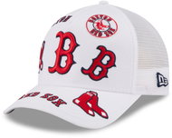 New Era Men's Boston Red Sox Mlb 940MC AF Trucker All Over cap white - Baseball Cap