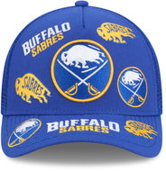 New Era Buffalo Sabres NHL 9FORTY M-Crown A-Frame Trucker All Over men's cap blue - Baseball Cap