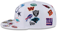 New Era Men's NFL Logo NFL 5950 All Over Cap white - Baseball Cap