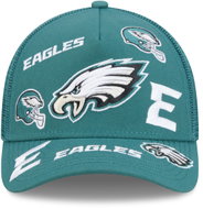New Era Men's Philadelphia Eagles NFL 9FORTY M-Crown A-Frame Trucker All Over cap - Baseball Cap