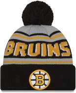 New Era Boston Bruins NHL Pom Wordmark men's winter hat - Winter Hat