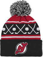 Outerstuff New Jersey Devils NHL Face-Off Cuff Pom toddler's winter hat - Winter Hat