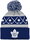 Toddler's Toronto Maple Leafs NHL Face-Off Cuff Pom Beanie