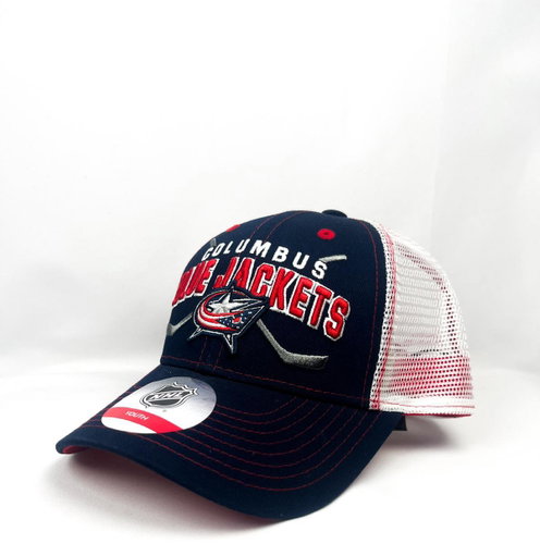 Outerstuff Columbus Blue Jackets NHL Core Lockup Trucker Snapback kids' cap Main image Outerstuff Columbus Blue Jackets NHL Core Lockup Trucker Snapback kids' cap - Baseball Cap - Main image