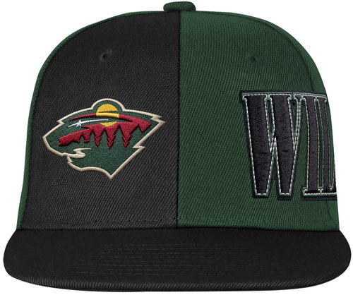 Outerstuff Minnesota Wild NHL Icebound Flatbrim Snapback kids' cap - Baseball Cap - Main image