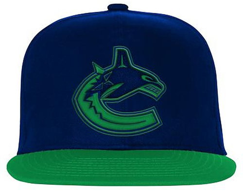 Outerstuff Vancouver Canucks NHL Essentials Flatbrim Snapback kids' cap - Baseball Cap - Main image