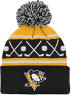 Outerstuff Pittsburgh Penguins NHL Face-Off Cuff Pom preschooler winter hat - Winter Hat